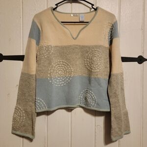 Frost Womens Sweater Knit Long Sleeve Cozy Size Large